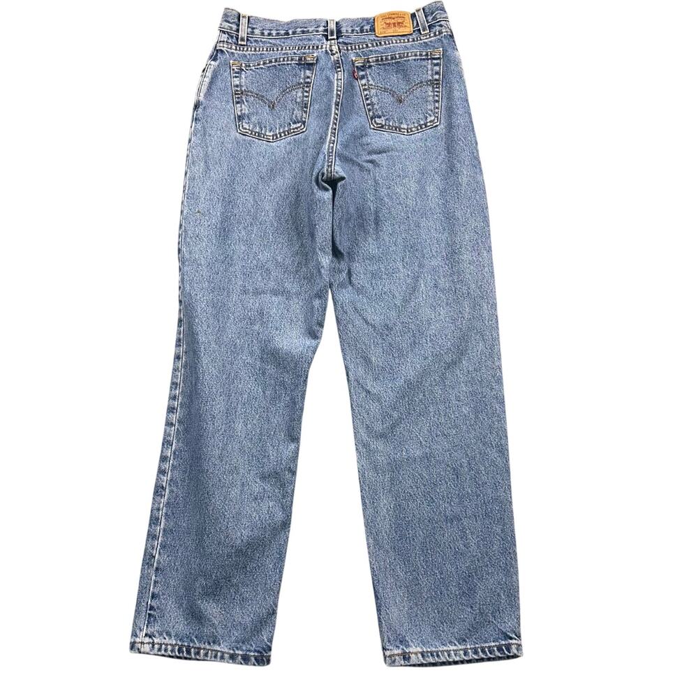 Vintage Levi's Jeans 550 Relaxed FIt Tapered Leg High Rise Mom Jeans 30" waist - Picture 6 of 11